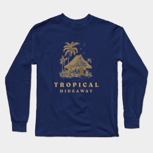 Tropical Hideaway Tiki Long Sleeve T-Shirt